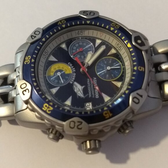 Chase-Durer Abyss 1000 Model 223-12334 Chronograph Watch - Picture 8 of 13